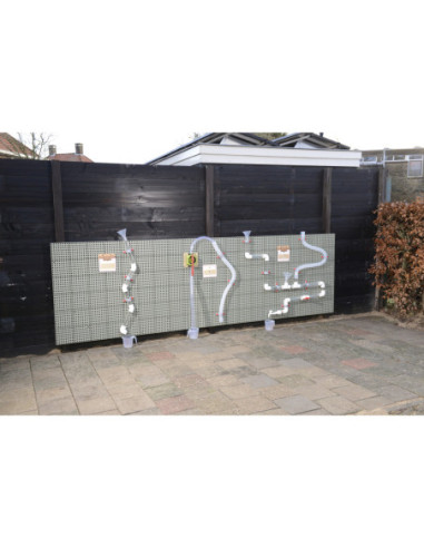 MASTERKIDZ Panel Ścienny Tablica Naukowa Kreatywna STEM Tablica na zewnątrz Outdoor