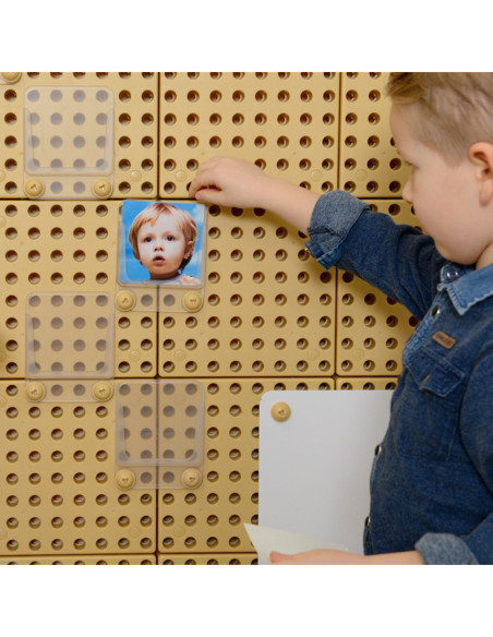 MASTERKIDZ Przezroczysty Uchwyt Etui Na Zdjęcia Karty 6 szt.