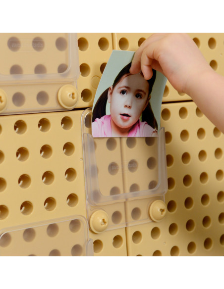 MASTERKIDZ Przezroczysty Uchwyt Etui Na Zdjęcia Karty 6 szt.