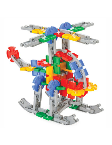 WOOPIE Zestaw Konstrukcyjnych Klocków w Skrzynce 512 szt.