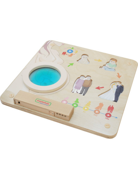 MASTERKIDZ Tablica Edukacyjna Cykl Życia Człowieka