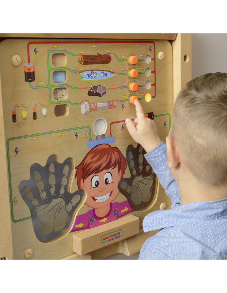 MASTERKIDZ Tablica Edukacyjna Eksperyment Przewodnictwa