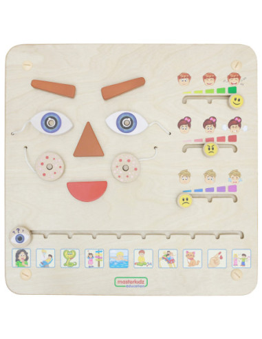 MASTERKIDZ Tablica Edukacyjna Jak Się Czujesz?  Nauka Emocji
