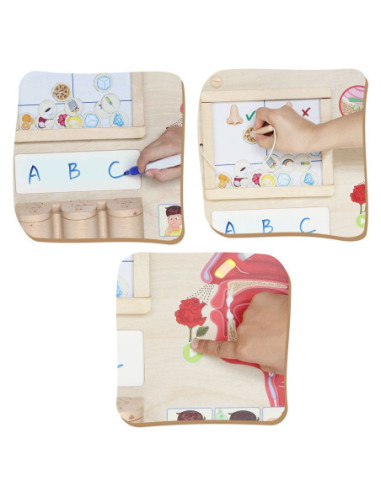 MASTERKIDZ Tablica Edukacyjna Zmysł Węchu