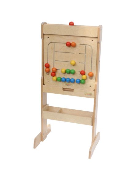 MASTERKIDZ Tablica Ścienna Edukacyjna Labirynt Koraliki