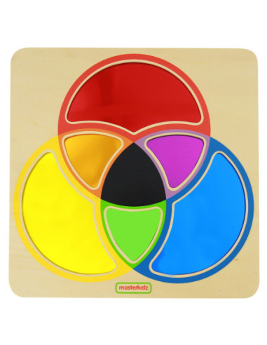 MASTERKIDZ Tablica Edukacyjna Lustro Nauka Mieszania Kolorów