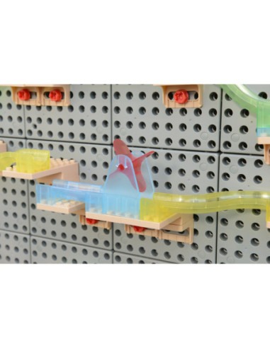 MASTERKIDZ Zestaw Konstrukcyjny Tor dla Piłek Tablica STEM 120elementów