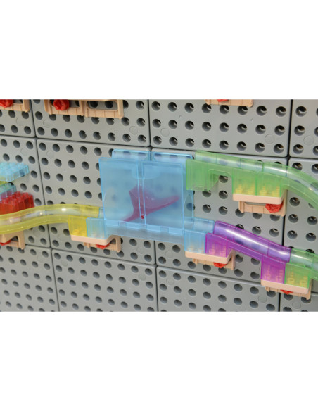 MASTERKIDZ Zestaw Konstrukcyjny Tor dla Piłek Tablica STEM 209elementów