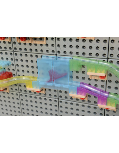 MASTERKIDZ Zestaw Konstrukcyjny Tor dla Piłek Tablica STEM 440elementów