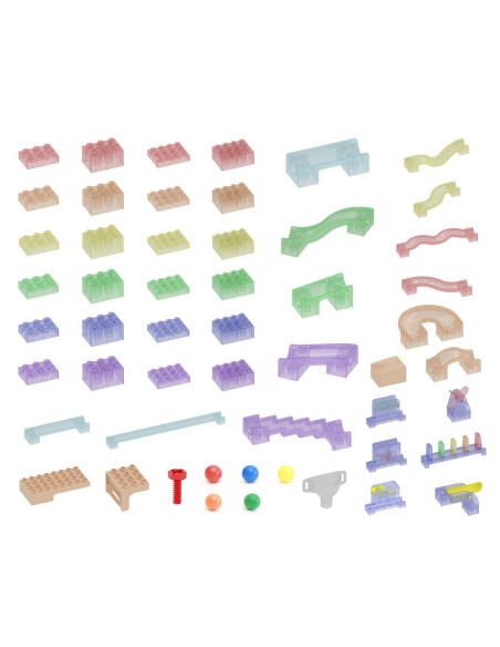 MASTERKIDZ Zestaw Konstrukcyjny Tor dla Piłek Tablica STEM 440elementów