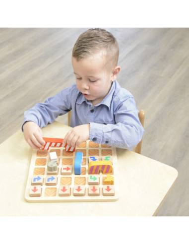 MASTERKIDZ Labirynt Edukacyjny Gra Znajdź Drogę do Sera!