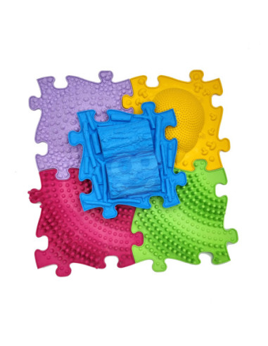 WOOPIE Mata Sensoryczna Ortopedyczna Puzzle 5 el.