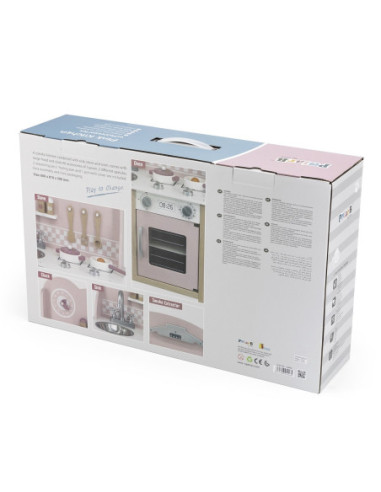 VIGA PolarB Kuchnia z Akcesoriami Silver - Pink