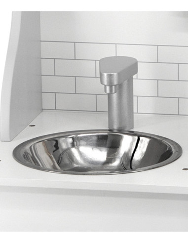 VIGA PolarB Kuchnia z Akcesoriami Silver - Pink