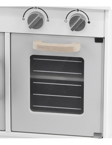 VIGA PolarB Kuchnia z Akcesoriami Silver - Pink