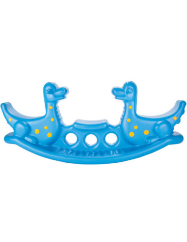 WOOPIE Bujak Wieloosobowy Dino Huśtawka Równoważna Niebieska