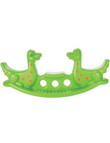 WOOPIE Bujak Wieloosobowy Dino Huśtawka Równoważna Zielona