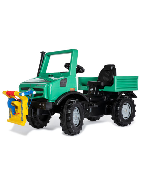 Rolly Toys Ciężarówka Samochód na Pedały  Unimog Mercedes-Benz Wyciągarka