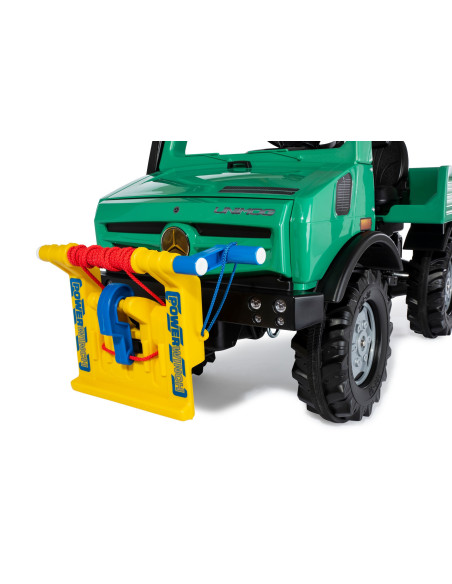 Rolly Toys Ciężarówka Samochód na Pedały  Unimog Mercedes-Benz Wyciągarka