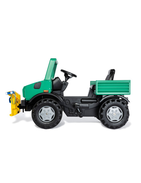 Rolly Toys Ciężarówka Samochód na Pedały  Unimog Mercedes-Benz Wyciągarka