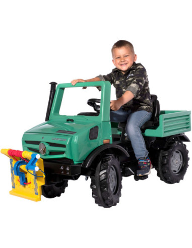 Rolly Toys Ciężarówka Samochód na Pedały  Unimog Mercedes-Benz Wyciągarka