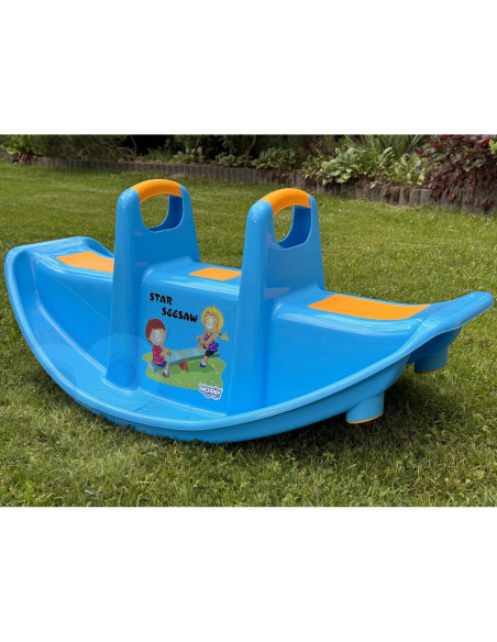 WOOPIE Huśtawka Dwuosobowa Równoważna Niebieska