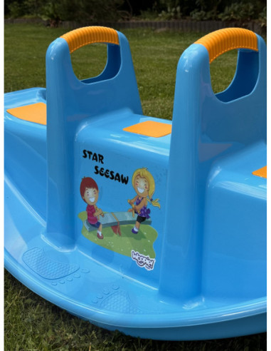 WOOPIE Huśtawka Dwuosobowa Równoważna Niebieska