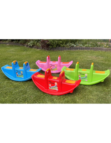 WOOPIE Bujak Wieloosobowy STAR Huśtawka Równoważna Zielona