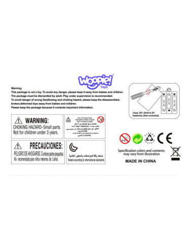 WOOPIE Kasa Sklepowa Dla Dzieci Skaner Waga Mikrofon + 25 Akc.