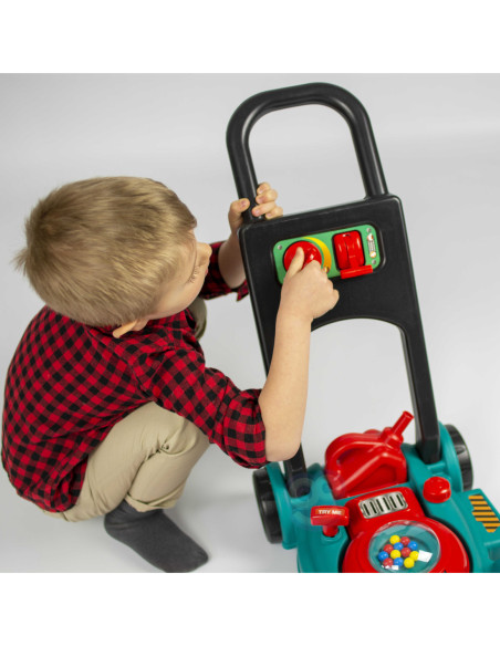 WOOPIE Kosiarka dla Dzieci Dźwięk + Zestaw Kask Kanister