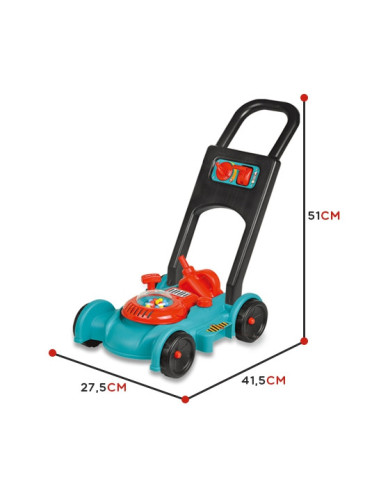 WOOPIE Kosiarka dla Dzieci Dźwięk + Zestaw Kask Kanister