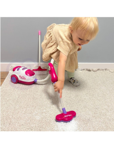 WOOPIE Zestaw Sprzątający Odkurzacz Funkcja Ssania + 6 Akc.