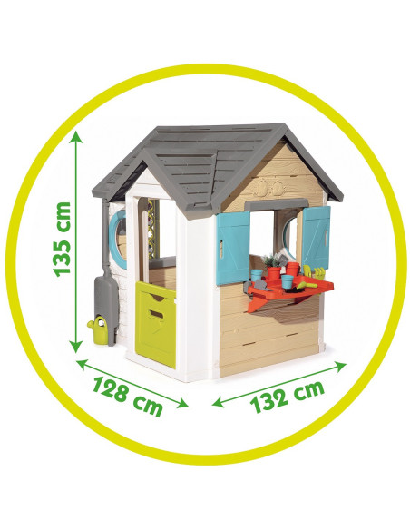 SMOBY Domek Ogrodnika Ogrodowy Garden House