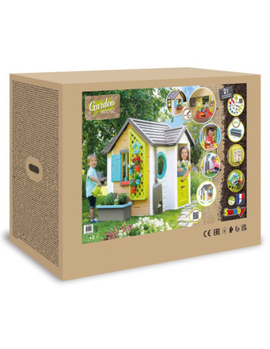 SMOBY Domek Ogrodnika Ogrodowy Garden House