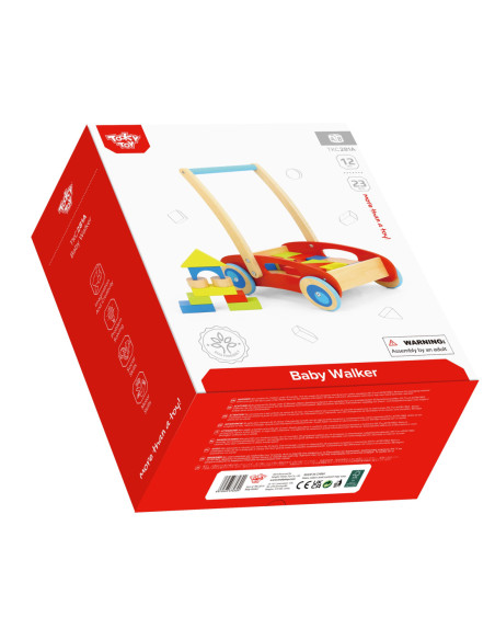 N TOOKY TOY Drewniany Chodzik Dla Dzieci