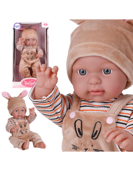 WOOPIE Lalka Bobas w Ubranku Króliczek 46 cm