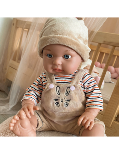 WOOPIE Lalka Bobas w Ubranku Króliczek 46 cm