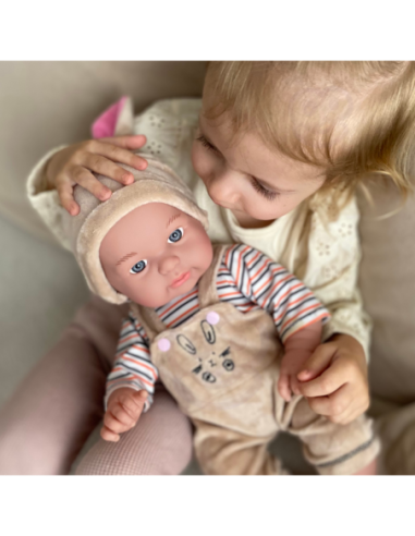 WOOPIE Lalka Bobas w Ubranku Króliczek 46 cm