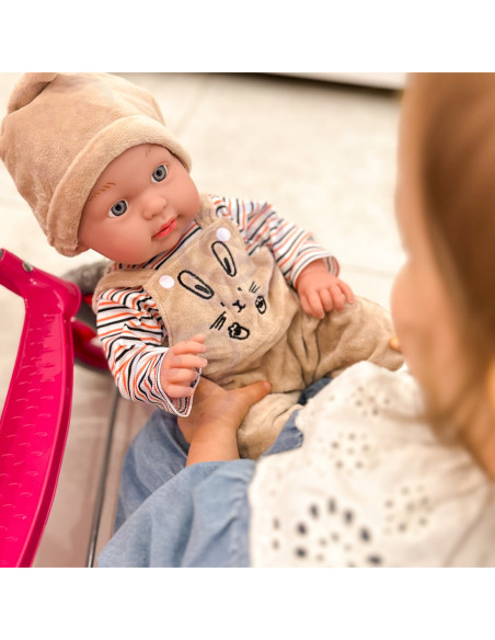 WOOPIE Lalka Bobas w Ubranku Króliczek 46 cm