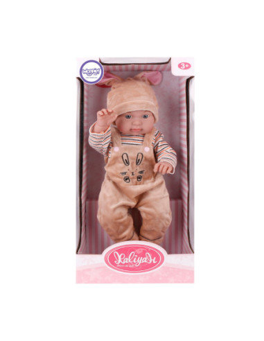 WOOPIE Lalka Bobas w Ubranku Króliczek 46 cm