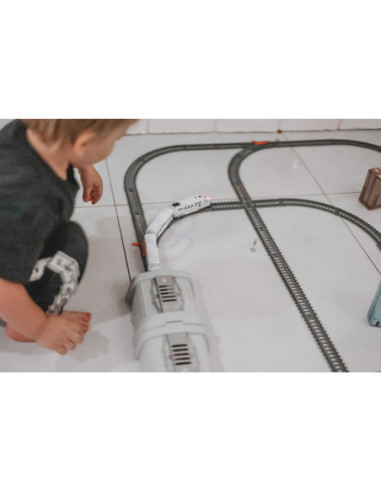 WOOPIE Kolejka Elektryczna Ogromny 914 cm Tor Most Tunel 86 el.