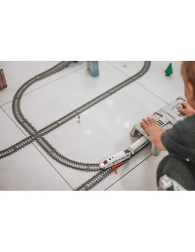 WOOPIE Kolejka Elektryczna Ogromny 914 cm Tor Most Tunel 86 el.