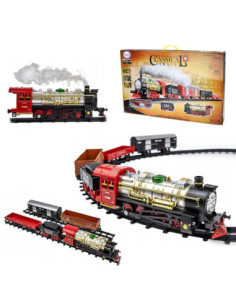 WOOPIE Pociąg Classical Train + 29 Akcesoriów