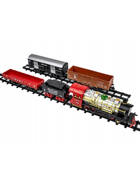 WOOPIE Pociąg Classical Train + 29 Akcesoriów