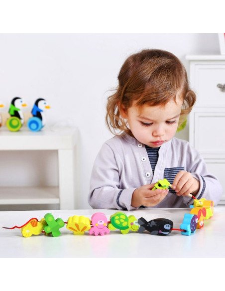 TOOKY TOY Zwierzęta Morskie do Nawlekania