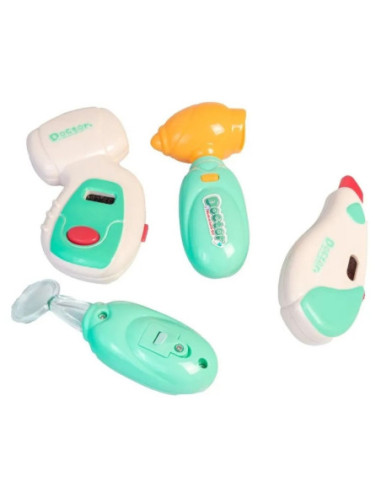 WOOPIE Zestaw Lekarski Mały Lekarza Doktor w Walizce Światło Dźwięk + Akc.