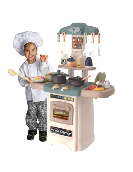 WOOPIE Modna Kuchnia z Obiegiem Wody Palnik Światło Dźwięk + 29 Akc.