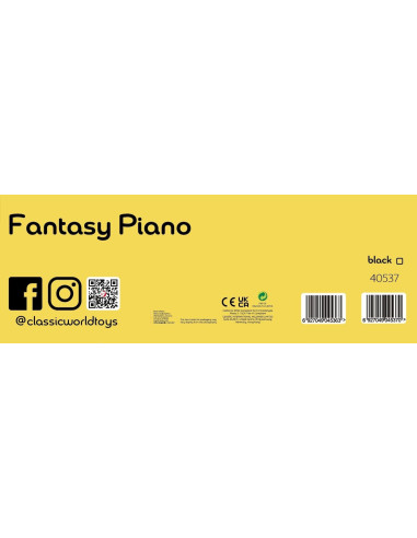 CLASSIC WORLD Pianino Czarne