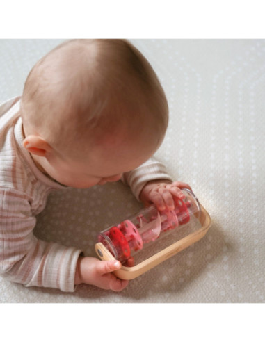 CLASSIC WORLD Deszczownica Tuba z Kuleczkami Czerwona