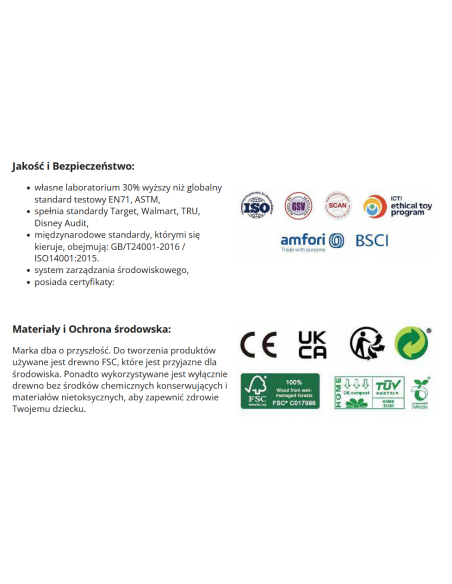 CLASSIC WORLD Deszczownica Tuba z Kuleczkami Czerwona